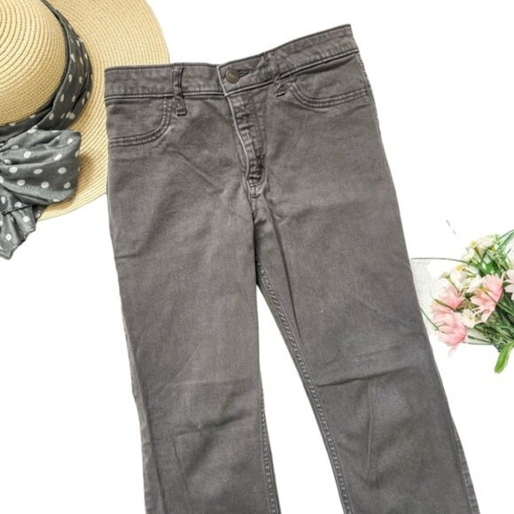 Abercrombie & Fitch Women's Neutral Jegging Jeans Grey Lightweight Denim Size 6 - Picture 13 of 13